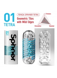 Мастурбатор SPINNER Tetra - Tenga - в Курске купить с доставкой