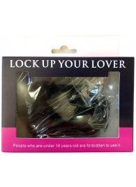 Черные меховые наручники Love с ключиками - Baile - купить с доставкой в Курске