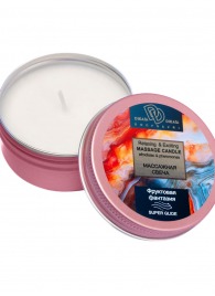 Массажная свеча  Фруктовая фантазия - БиоМед - купить с доставкой в Курске