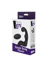 Черный вибромассажер простаты REMOTE BOOTY PLEASER - Dream Toys - в Курске купить с доставкой