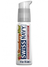 Лубрикант Swiss Navy Strawberry Kiwi Lube с ароматом клубники и киви - 29,5 мл. - Swiss navy - купить с доставкой в Курске