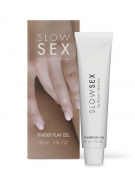 Гель для мастурбации с ароматом кокоса Slow Sex Finger Play Gel - 30 мл. - Bijoux Indiscrets - купить с доставкой в Курске