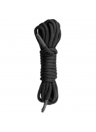 Черная веревка для бондажа Easytoys Bondage Rope - 5 м. - Easy toys - купить с доставкой в Курске