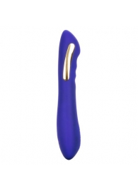 Фиолетовый вибратор с электростимуляцией Intimate E-Stimulator Petite Wand - 18,5 см. - California Exotic Novelties - купить с доставкой в Курске