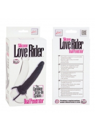 Насадка на пенис Silicone Love Rider Dual Penetrator для двойного проникновения - 14 см. - California Exotic Novelties - в Курске купить с доставкой