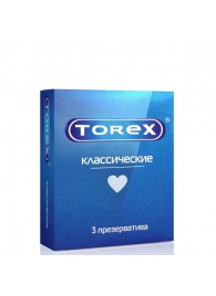 Гладкие презервативы Torex  Классические  - 3 шт. - Torex - купить с доставкой в Курске