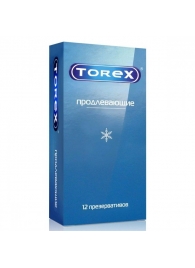 Презервативы Torex  Продлевающие  с пролонгирующим эффектом - 12 шт. - Torex - купить с доставкой в Курске