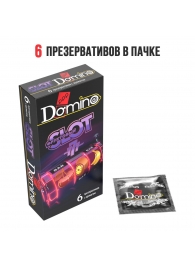 Ароматизированные презервативы DOMINO  Фруктовый слот  - 6 шт. - Domino - купить с доставкой в Курске