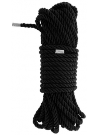 Черная веревка для бондажа BONDAGE ROPE - 10 м. - Dream Toys - купить с доставкой в Курске