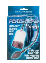Помпа на головку фаллоса Penis Head Pump - Seven Creations - в Курске купить с доставкой