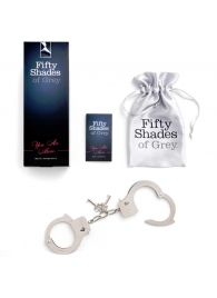 Металлические наручники Metal Handcuffs - Fifty Shades of Grey - купить с доставкой в Курске