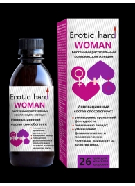 Женский биогенный концентрат для повышения либидо Erotic hard Woman - 250 мл. - Erotic Hard - купить с доставкой в Курске