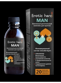 Мужской биогенный концентрат для усиления эрекции Erotic hard Man - 250 мл. - Erotic Hard - купить с доставкой в Курске