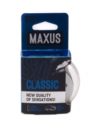 Классические презервативы в пластиковом кейсе MAXUS Classic - 3 шт. - Maxus - купить с доставкой в Курске