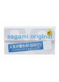 Ультратонкие презервативы Sagami Original 0.02 Extra Lub с увеличенным количеством смазки - 12 шт. - Sagami - купить с доставкой в Курске