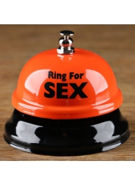 Настольный звонок RING FOR SEX - Сима-Ленд - купить с доставкой в Курске