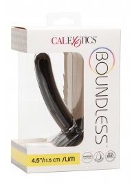 Черный анальный стимулятор Boundless 4.5” Slim Probe - 11,5 см. - California Exotic Novelties - купить с доставкой в Курске