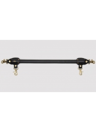 Черная распорка для ног Bound to You Faux Leather Spreader Bar - 50,8 см. - Fifty Shades of Grey - купить с доставкой в Курске