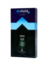 Презервативы увеличенного размера DOMINO Classic King size - 6 шт. - Domino - купить с доставкой в Курске