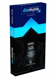 Презервативы увеличенного размера DOMINO Classic King size - 6 шт. - Domino - купить с доставкой в Курске