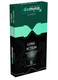 Презервативы с пролонгирующим эффектом DOMINO Classic Long action - 6 шт. - Domino - купить с доставкой в Курске