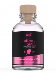 Массажный гель с согревающим эффектом Cotton Candy - 30 мл. - INTT - купить с доставкой в Курске