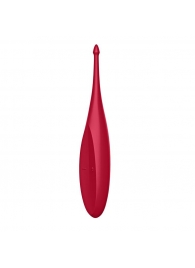 Красный вибромассажёр для точечной стимуляции Twirling Fun - Satisfyer