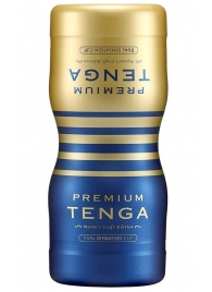 Мастурбатор TENGA Premium Dual Sensation Cup - Tenga - в Курске купить с доставкой