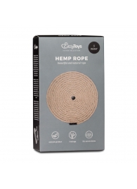 Пеньковая веревка для связывания Hemp Rope - 5 м. - Easy toys - купить с доставкой в Курске