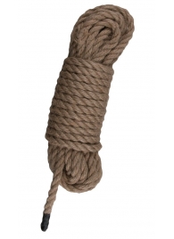 Пеньковая веревка для связывания Hemp Rope - 5 м. - Easy toys - купить с доставкой в Курске