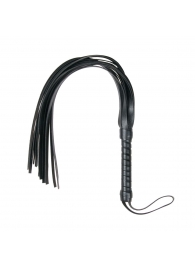 Черный флоггер Flogger Whip - 46 см. - Easy toys - купить с доставкой в Курске