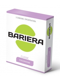 Классические презервативы Bariera Classic - 3 шт. - Bariera - купить с доставкой в Курске