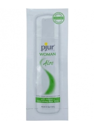 Лубрикант на водной основе pjur WOMAN Aloe - 2 мл. - Pjur - купить с доставкой в Курске