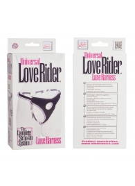 Трусы для страпона с универсальным креплением Universal Love Rider Luxe Harness - California Exotic Novelties - купить с доставкой в Курске