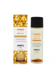Органическое массажное масло AMBER JOJOBA - 100 мл. - Exsens - купить с доставкой в Курске