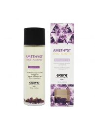 Органическое массажное масло AMETHYST SWEET ALMOND - 100 мл. - Exsens - купить с доставкой в Курске