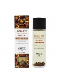 Органическое массажное масло TIGER EYE MACADAMIA - 100 мл. - Exsens - купить с доставкой в Курске