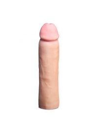 Телесная фаллическая насадка на пенис Magnum Xtender - 23 см. - Blush Novelties - в Курске купить с доставкой