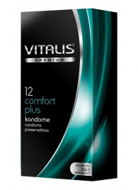 Контурные презервативы VITALIS PREMIUM comfort plus - 12 шт. - Vitalis - купить с доставкой в Курске