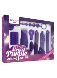 Эротический набор Toy Joy Mega Purple - Toy Joy - купить с доставкой в Курске