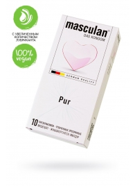 Супертонкие презервативы Masculan Pur - 10 шт. - Masculan - купить с доставкой в Курске