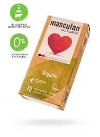 Экологически чистые презервативы Masculan Organic - 10 шт. - Masculan - купить с доставкой в Курске