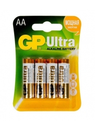 Батарейки алкалиновые GP Ultra Alkaline AA/LR6 - 4 шт. - Элементы питания - купить с доставкой в Курске