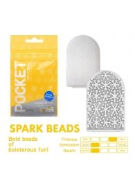 Карманный мастурбатор Spark Beads - Tenga - в Курске купить с доставкой