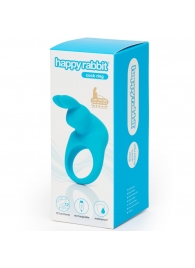 Голубое эрекционное виброкольцо Happy Rabbit Rechargeable Rabbit Cock Ring - Happy Rabbit - в Курске купить с доставкой