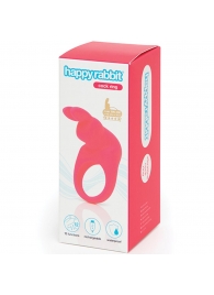 Розовое эрекционное виброкольцо Happy Rabbit Rechargeable Rabbit Cock Ring - Happy Rabbit - в Курске купить с доставкой