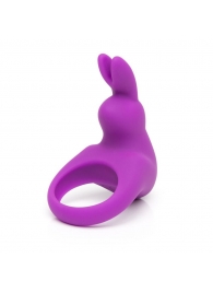 Фиолетовое эрекционное виброкольцо Happy Rabbit Rechargeable Rabbit Cock Ring - Happy Rabbit - в Курске купить с доставкой