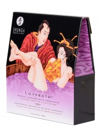 Соль для ванны Lovebath Sensual lotus, превращающая воду в гель - 650 гр. - Shunga - купить с доставкой в Курске