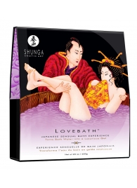 Соль для ванны Lovebath Sensual lotus, превращающая воду в гель - 650 гр. - Shunga - купить с доставкой в Курске