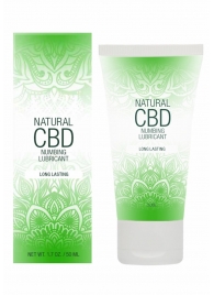 Лубрикант с пролонгирующим эффектом Natural CBD Numbing Lubricant - 50 мл. - Shots Media BV - купить с доставкой в Курске